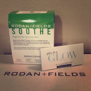 New Rodan + Fields Soothe Regimen and Glow sample